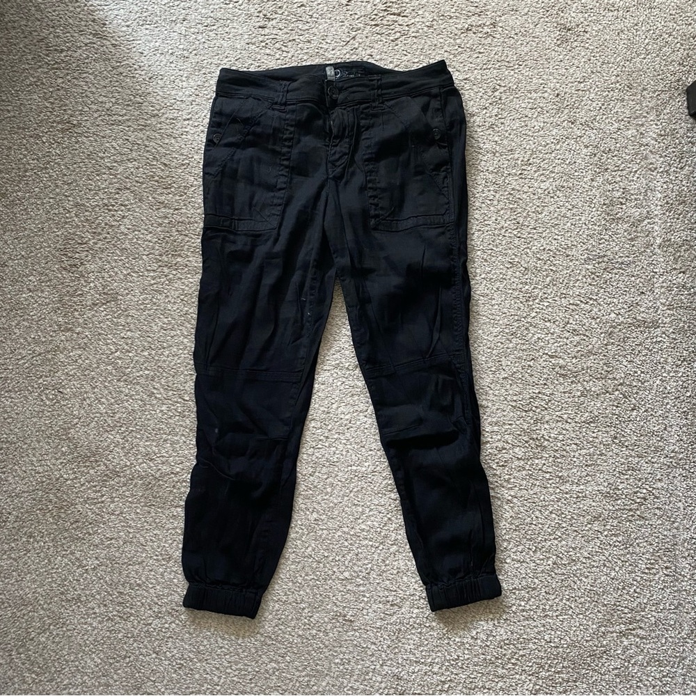 Level 99 Black Ankle Jeans